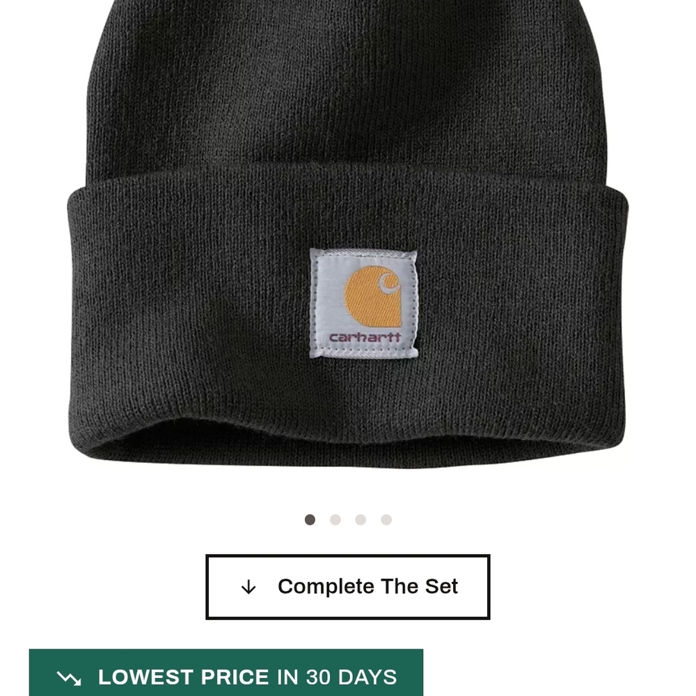 Carhartt Dark Gray Knit Beanie